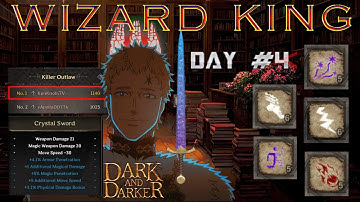 Wizard King April Playtest Day #4 | Rank 1 Wizard | CRYSTAL SWORD CHAD