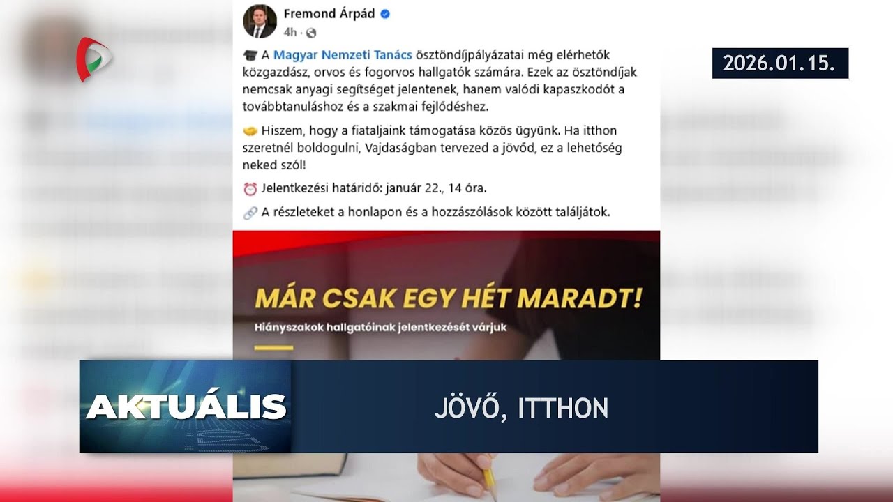 Aktuális – 2026.01.15.