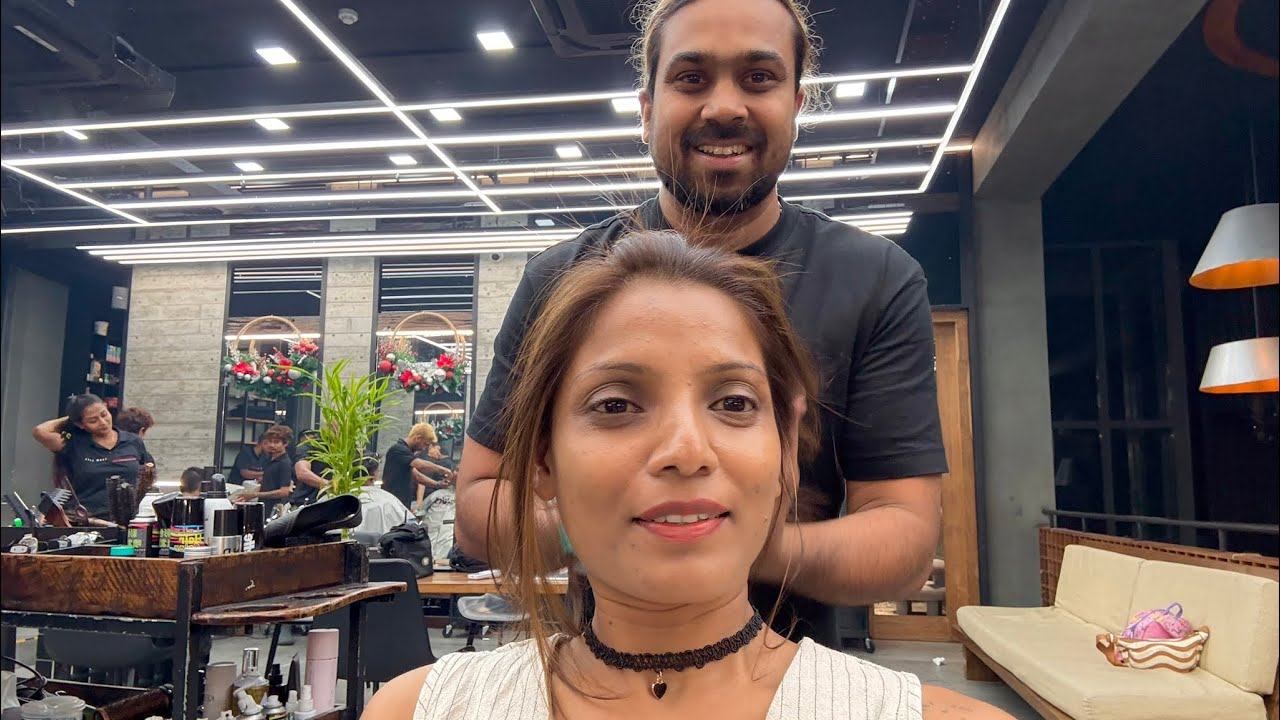 Hair Done By Salon Liyo Sri Lanka/ Hair Colouring/ Hair cut by Salon Liyo 