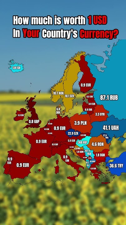 how-much-is-1-usd-in-your-countries-currency-mapping-geography