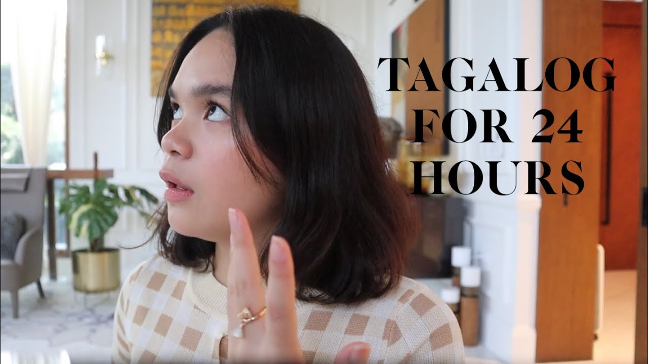 TAGALOG FOR 24 HOURS!! *CLOSET TOUR* | Mary Pacquiao and Family |