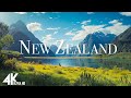 FLYING OVER NEW ZEALAND (4K UHD) - Land of the long white cloud