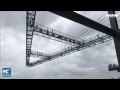 Exploring world's longest cantilever glass bridge, in Chongqing, China