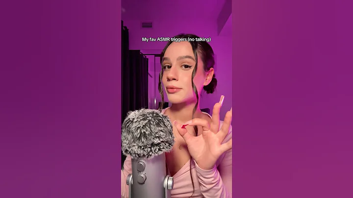 MY FAVOURITE ASMR TRIGGERS (no talking)!😴 What’s about yours? #asmr #asmrsounds #sleep #tingles thumbnail