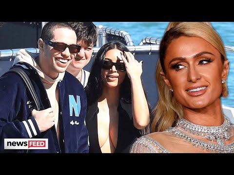 Paris Hilton REACTS To Kim Kardashian & Pete Davidson Relationship!