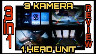 3 KAMERA DALAM 1 HEADUNIT MOBIL ! GAMPANG BANGET!!