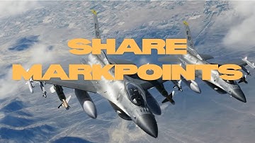 DCS F-16C- Sharing Markpoints by Datalink Tutorial