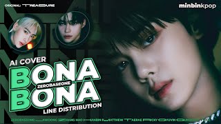 [AI COVER] How would ZB1 sing 'Bona Bona' by TREASURE | Line Distribution