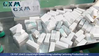 Maximize Vape Juice Factory Throughput: Heavy-Duty 10ml Automated Packaging Line
