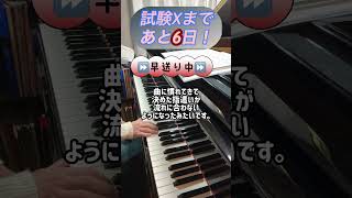もう目前！なのに…。@試験Ｘまであと6日 #ピアノ #バッハ #クラシック #piano #ピアノコンペティション #弾いてみた Canade_猫と犬とピアノ〜大人再開ピアノ〜