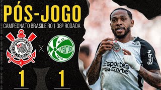 PÓS JOGO 🔴 CORINTHIANS 1X1 JUVENTUDE | AO VIVO E IMAGENS DA COLETIVA E ZONA MISTA | BRASILEIRÃO 2025 screenshot 4
