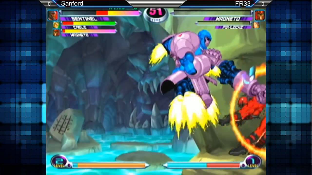 Sanford Kelly vs FR33 - MvC2 Pre 37Reloaded