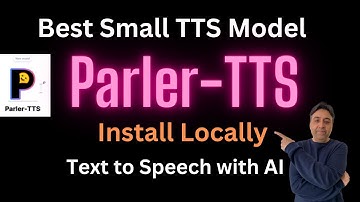 Install Parler-TTS Locally - Best Small Text to Speech Model