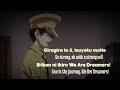 &deg;Fudanjuku - Dash&amp;Daaash!!&deg; Op Gunjou no Magmel (Lyric Romaji and English)