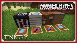 Tinkery Data Pack | Tinkers Tools Data Pack | Data Pack Showcase