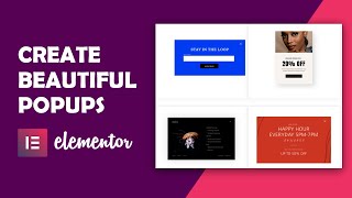 HOW TO CREATE A POPUP USING ELEMENTOR