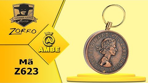 Móc khóa kiêm bật lửa đẹp độc đáo Zorro Z623 | AMBE