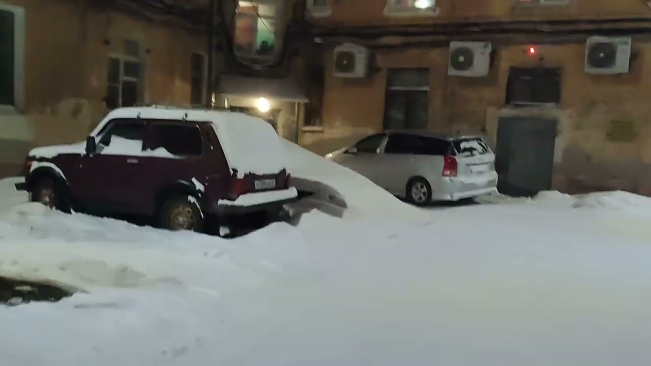 23.02.2026#1 УО "ЖКХ-Прогресс" вновь не чистят двор и подъезды от снега, дорожку к ТБО