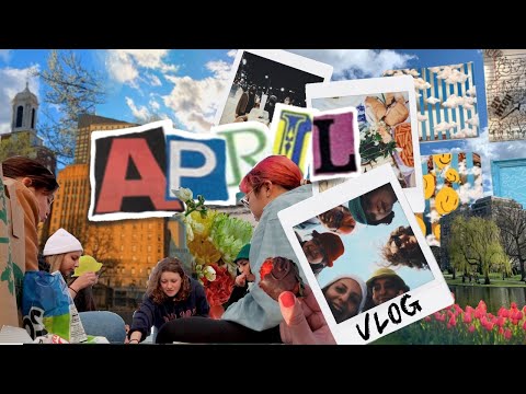 PIECES OF APRIL: college vlog