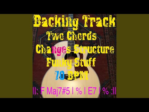 Backing Track Two Chords Changes Structure F Maj7#5 E7