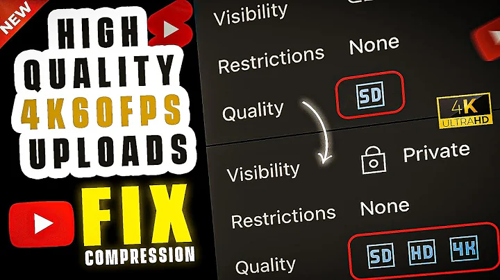 Upload Highest Quality Videos To YouTube Up To 8k | Showing Only SD Resolution FIX 100% (HINDI) 🔥