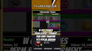 Perm Rocket Torment Pain Ruby Diamond Yeti Portal Buddha Trading #roblox #bloxfruits #shorts