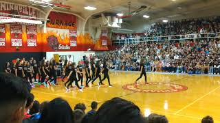 HIGH SCHOOL WELCOME BACK ASSEMBLY| DANCE TEAM PREFORMANCE!