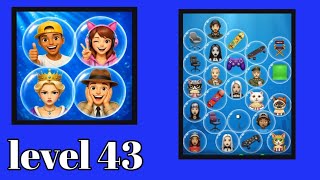 Bubble match-connect puzzle level 43 gameplay