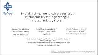 Hybrid Architecture to Achieve Semantic Interoperability 