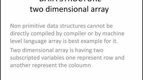 2nd PUC Computer Science || Data Structure || By Prof. Prasad S.G.