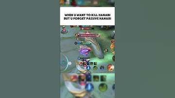 F*cked by passive skill Hanabi🖕 #mobilelegends #mlbb
