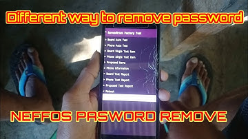 neffos hard reset 2021