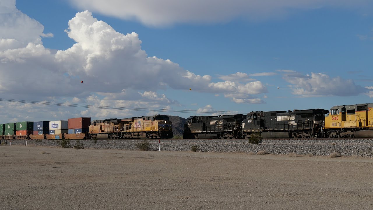 Spending the afternoon on Union Pacific's Yuma Subdivision 10/7/22