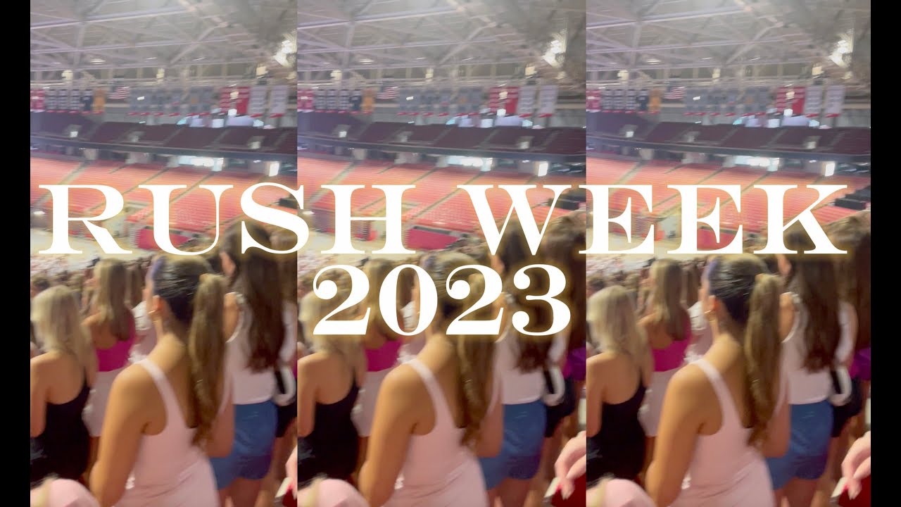 UARK Rush Week 2023 YouTube