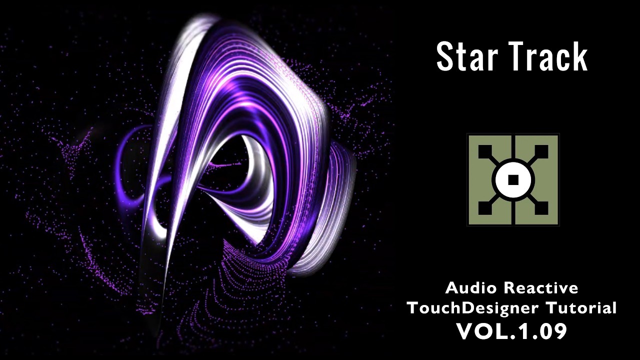 Audio Reactive TouchDesigner Tutorial Vol.1.09 | Star Track - YouTube