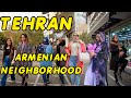 Iran tehran armenian neighborhood east of tehran walking vlog walking