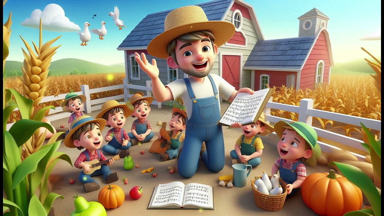 Harvest Counting Fun – Sing Along with the Farmer!