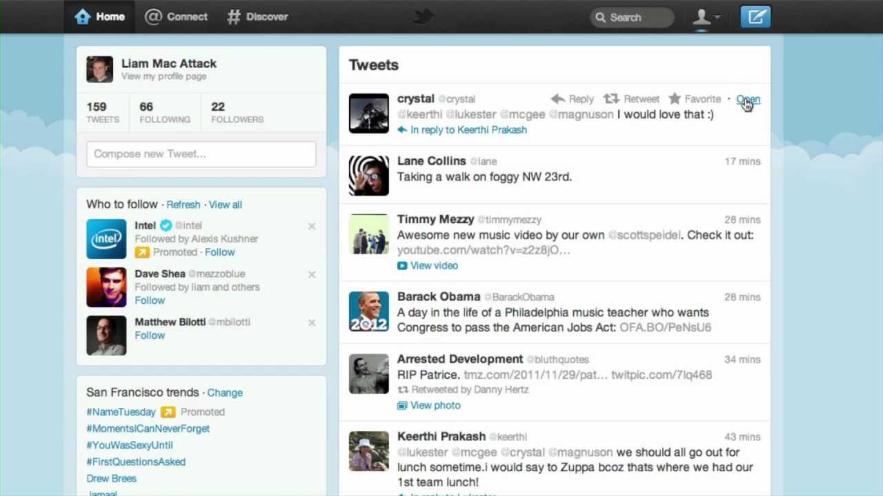 Expanding Tweets in the Home Timeline