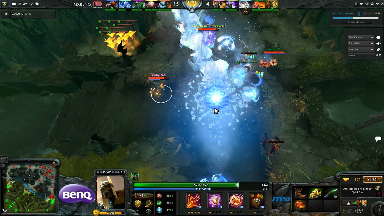 WCG Россия 2012: M5.BenQ vs Garaj #1