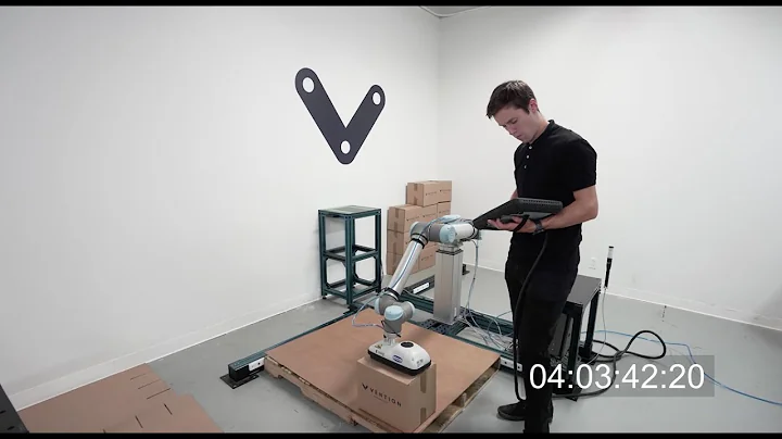 How long does it take to assemble a Vention cobot palletizer?