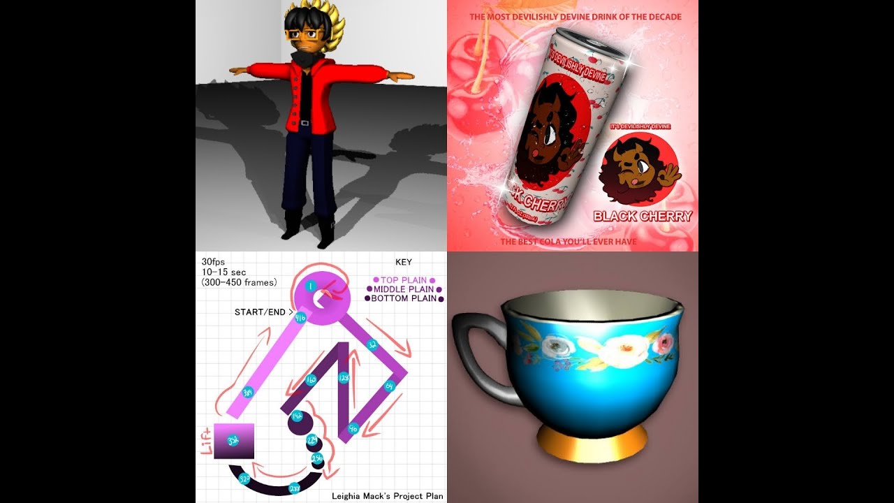 3D Projects Reel 2020