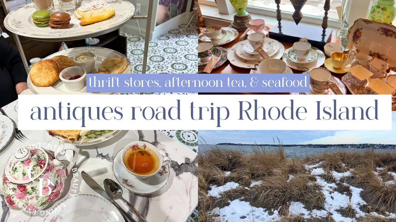 Путешествие по антикварным магазинам Род-Айленда // Мои любимые места для поиска подержанных веще...