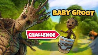 Záchrana *BABY GROOTA* ve fortnite 🌱