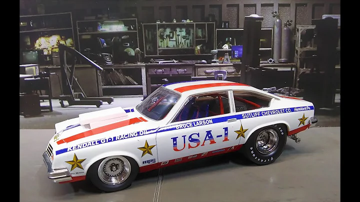 1974 CHEVY VEGA USA-1 PRO STOCK DRAG CAR  BRUCE LA...