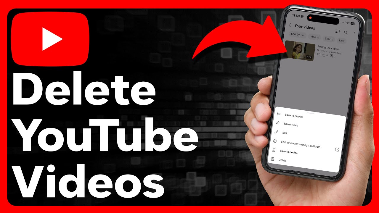 How To Delete YouTube Videos - YouTube
