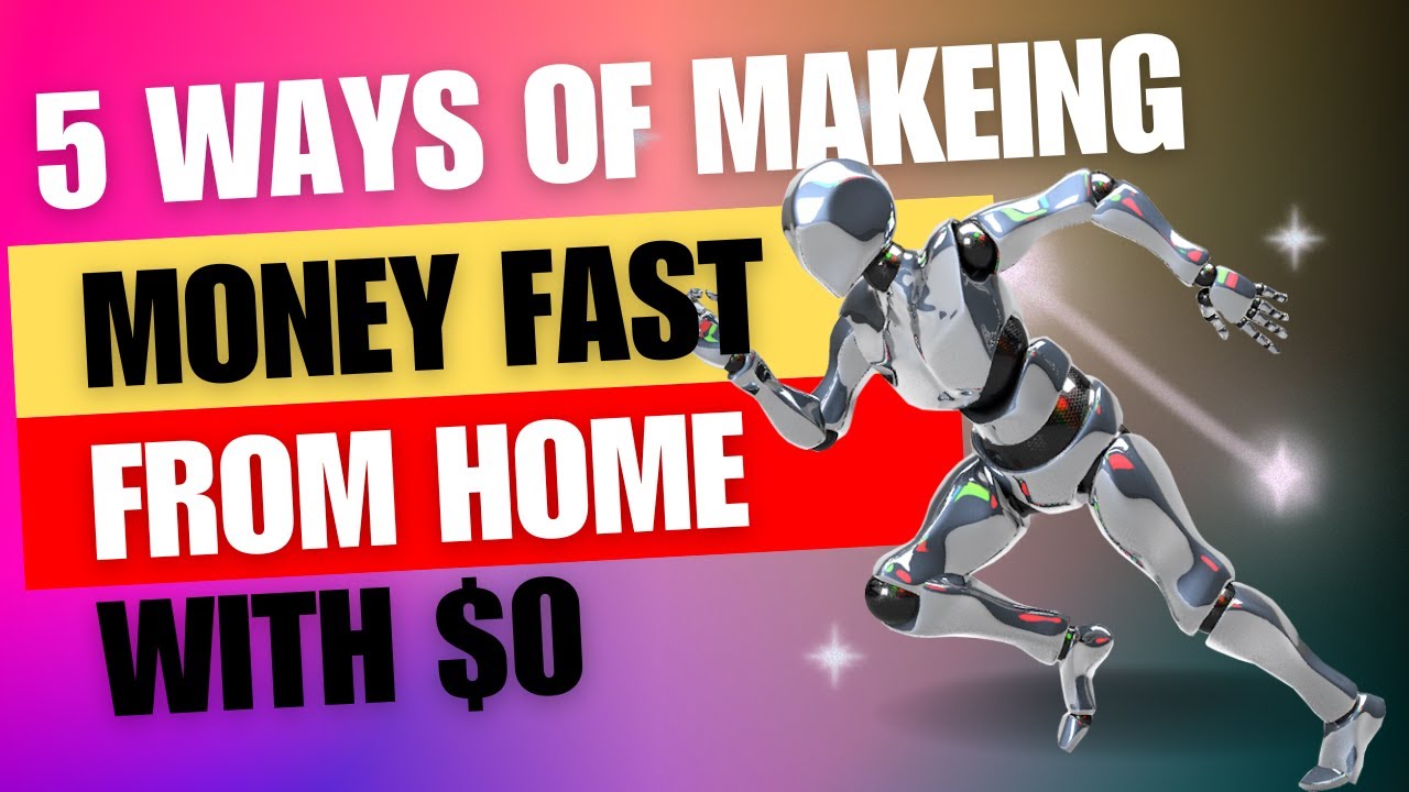 5 Proven Ways to Make Money Online from Home with Zero Dollar! 💼💻 - YouTube