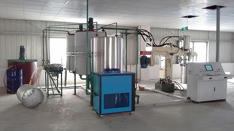 Automatic batch foaming machine