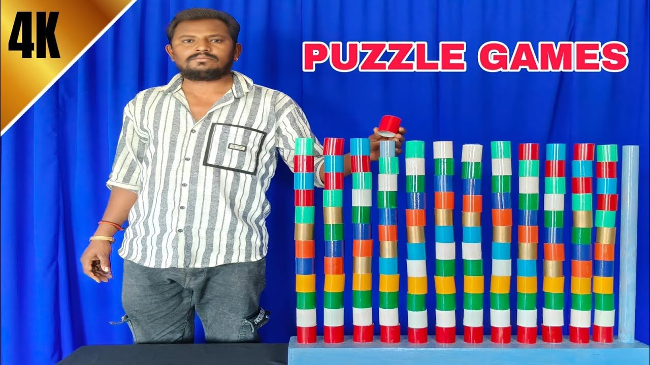 🥎🥎Top 10 Colourful Cylinders Design Matching Game Challenge 2026 Videos