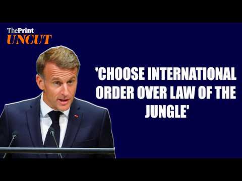 France's Macron says AI regulation shouldn't be left only to China, US & handful of private actors