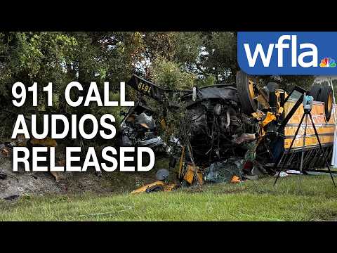 911 call audio from deadly Winter Haven school bus crash released